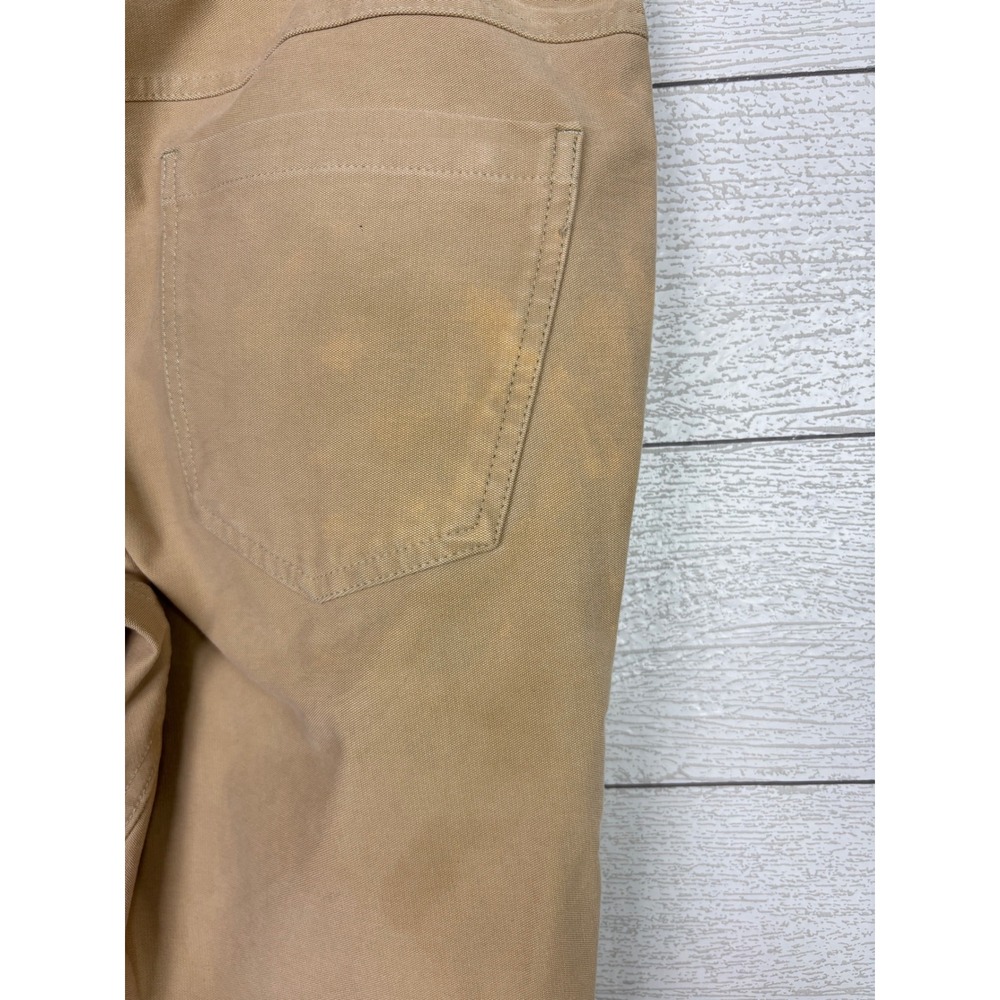 Lululemon ABC Slim Fit Pant Utilitech Light Khaki Beige 30 FLAWED - Picture 7 of 8